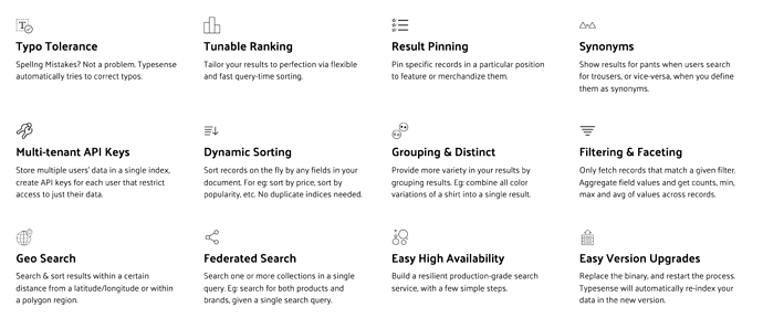 typesense-features