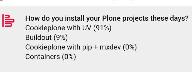 How do you install your Plone projects these days?